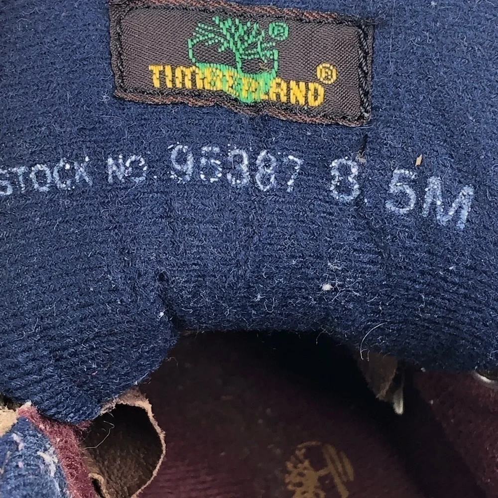 Timberland Suede Lace Up Boots Size 8.5M
